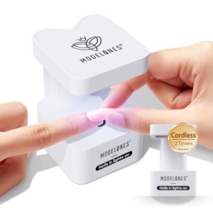 Mini UV Light for Gel Nails Flash Curing 2 Timers Nail Stuff