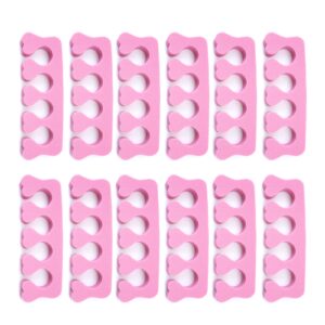 12 PCS Toe Separators Pedicure, Toe Dividers for Women Nail Art
