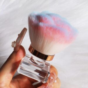 Nail Dust Brush Fluffy Dip Powder Dust Remover Brush Clean Up Tools