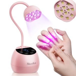 Gooseneck Cordless UV Nail Lamp P-ArtM2 Light for Nail Tips