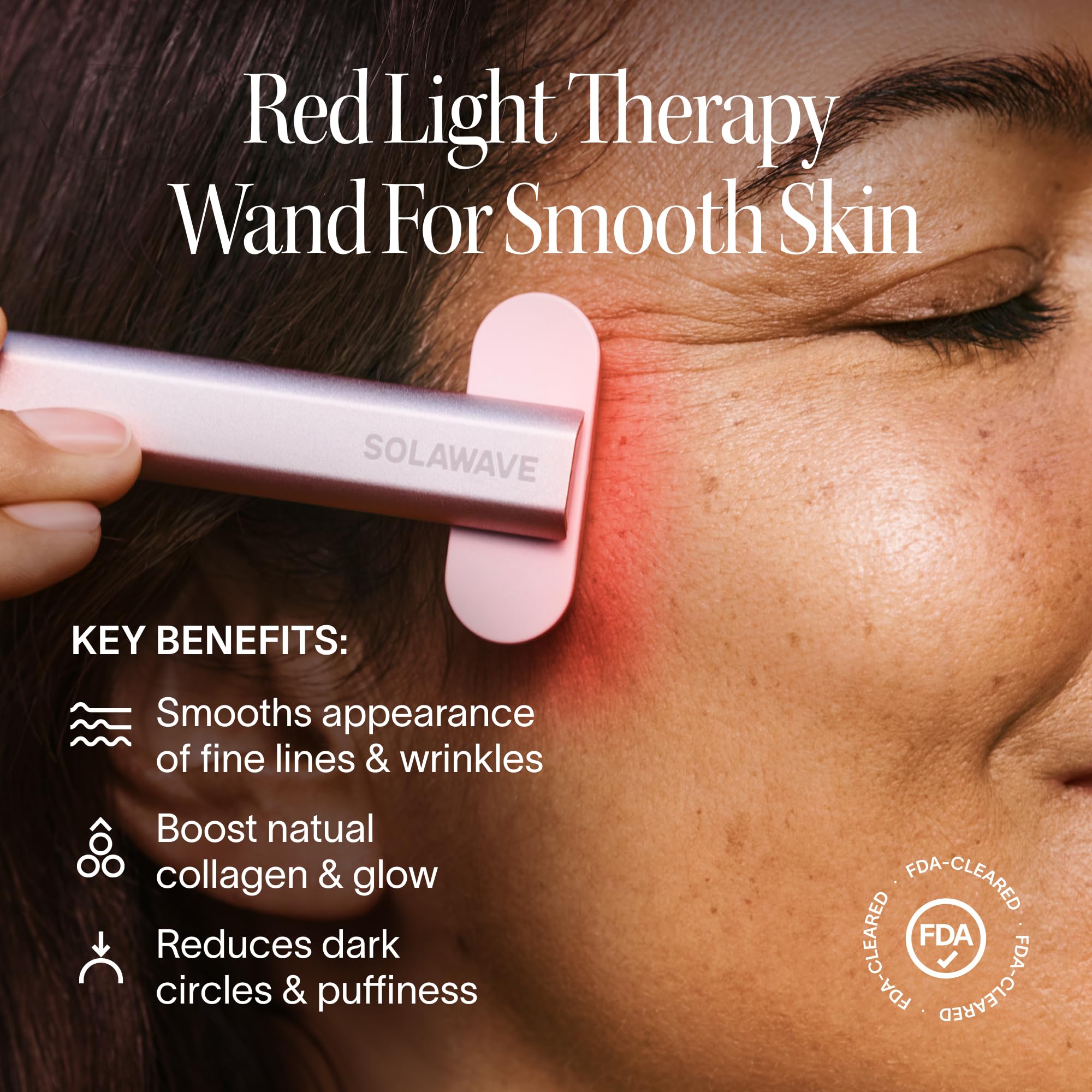 4-in-1 Red Light Therapy Wand for Face & Neck - Image 2
