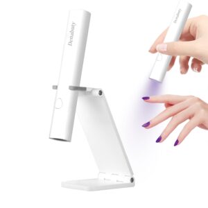 Mini UV LED Nail Lamp Handheld with Stand