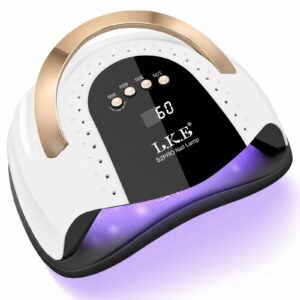 268W UV LED Nail Lamp, LKE Nail Dryer for Gel Polish