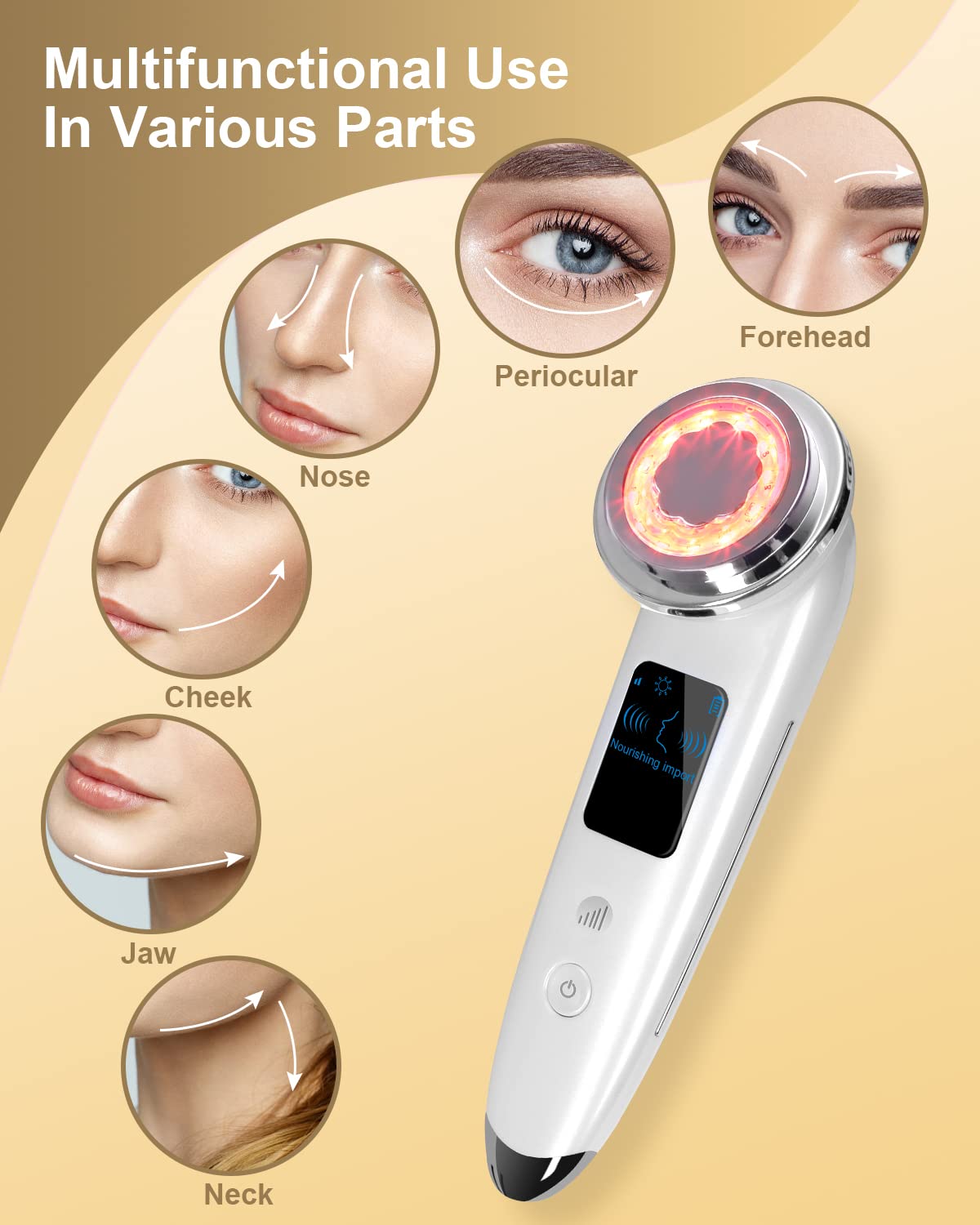 Face Massager Electric Face Lifting 4 in 1 - Image 4